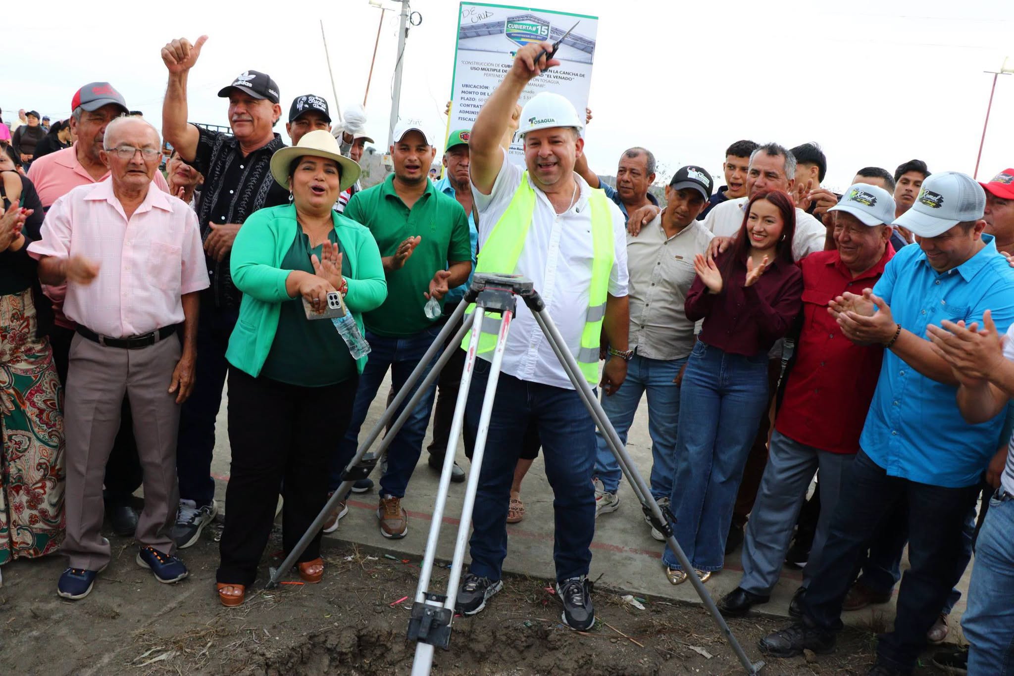 Nueva cubierta metálica fortalecerá los espacios comunitarios de El Venado